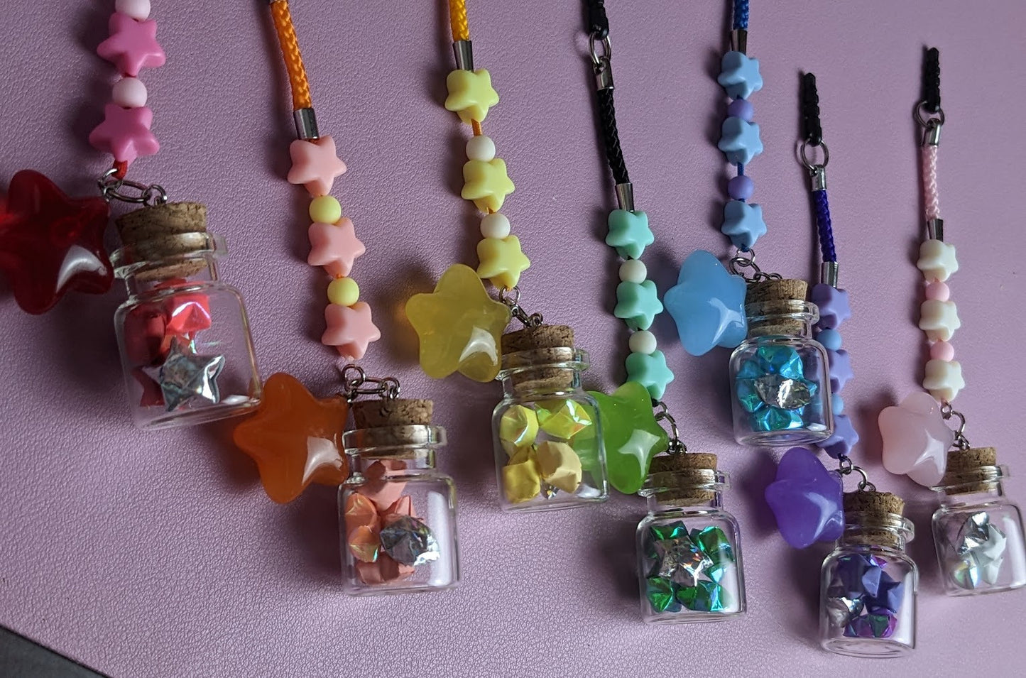 Lucky Star Jar Charm Dust Plug